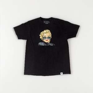Street Dream Marilyn Manroe Pop Art T-Shirt Black Large 20x27